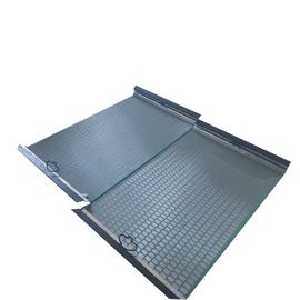 Oilfield Brandt Hook Strip Flat Shale Shaker Screen สามชั้น