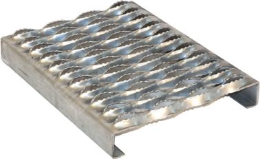 บันไดอลูมิเนียมและเหล็กป้องกันการลื่นไถลแผ่นโลหะบันไดความปลอดภัย Strut Grip Planks