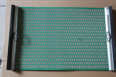 Oilfield Brandt Hook Strip Flat Shale Shaker Screen สามชั้น